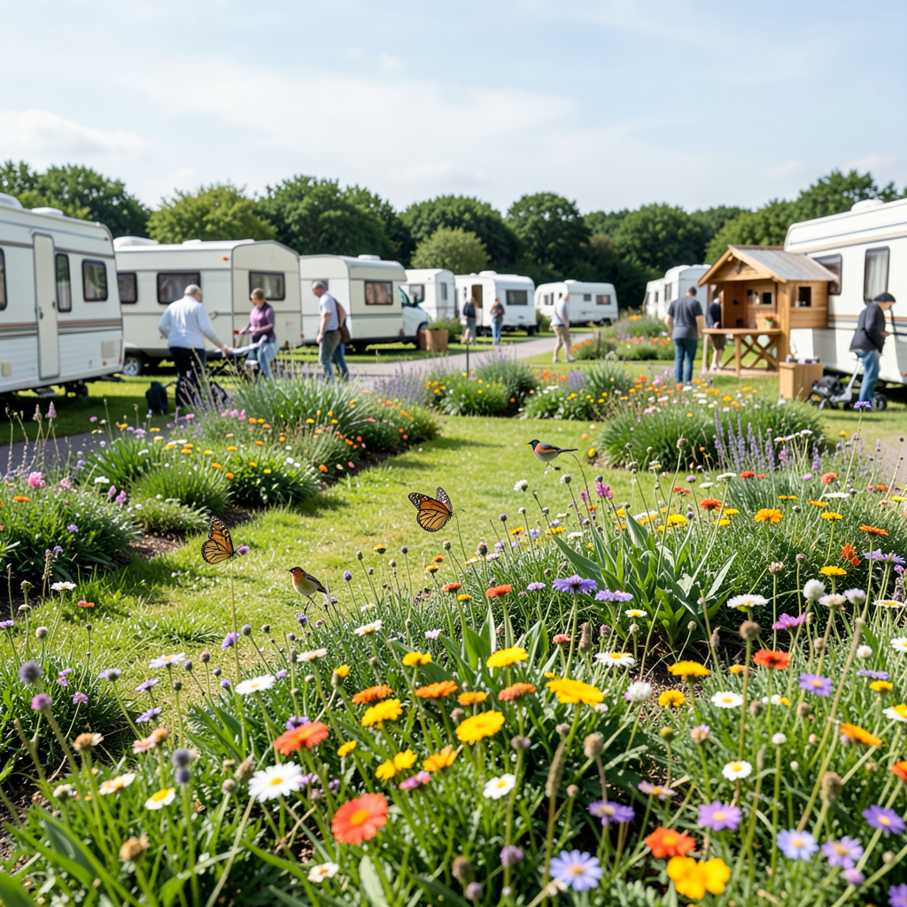 Ty Gwyn holiday park wins second consecutive Wales in Bloom Gold Award
